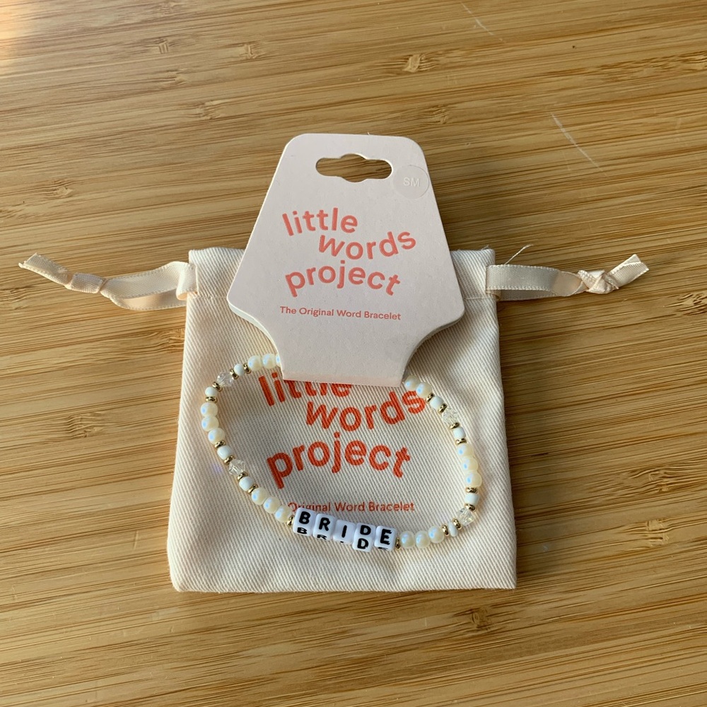NWT Little Words Project - Bride bracelet